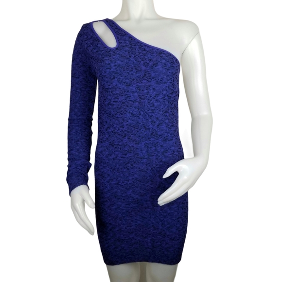 BCBGeneration M/L One Shoulder Bodycon Dress NWT - Picture 1 of 7